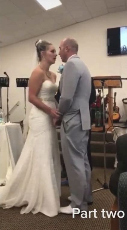 Cringeworthy Moment Groom S Angry Mom Interrupts Vows As Bride Mentions