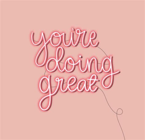 Youre Doing Great Neon Sign Video Positive Quotes Inspirational