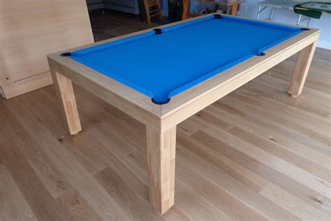 7ft English Modern Pool Table Colour Oak 0 With A Simonis Electric