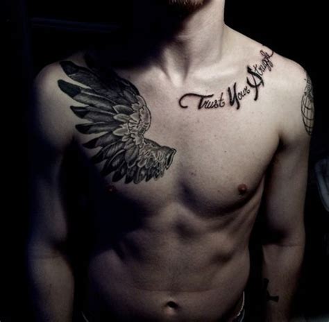 Wings Chest Tattoo Tattoomagz › Tattoo Designs Ink Works Body