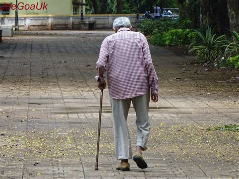 An Old Man With Walking Stick Senior Citizen Old Age Flickr