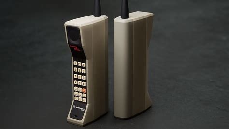 3d Model Motorola Dynatac 8000x Backlit Vr Ar Low Poly Cgtrader