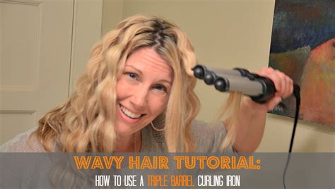 Get big, bouncy curls with @cynthiadhimdishair. How to use a Triple Barrel Curling Iron | Jenny On the Spot