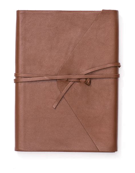 Leather Wrap Around Monsieur Notebook