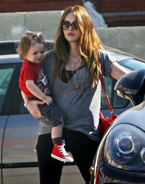 Celeb Diary Megan Fox Running Some Errands With Her Son Noah In Los Angeles