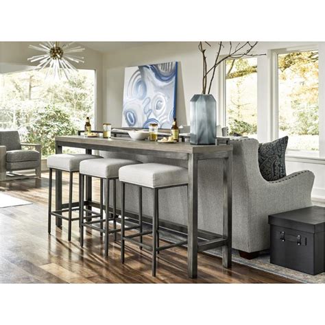 Find a wide selection of counter height bar stools for your island, office, kitchen table and more on athome.com. 749803 Universal Furniture Mitchell Console Table With Stools