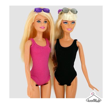 Barbie Swimsuit 002 7 Colors Barbie Leotard Handmade Barbie
