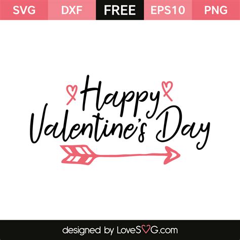 Happy Valentine's Day | Lovesvg.com