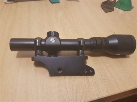 Lynx 1 35×20 With Thor Rings And Lever Side Mount Lynx 1 35×20 Rifle
