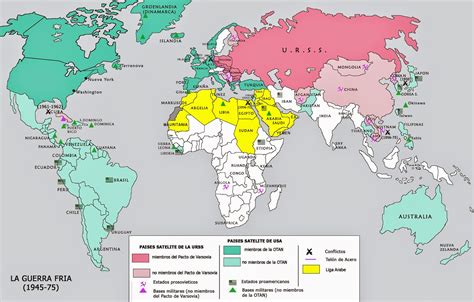 La Guerra Fría ´´un Mundo Bipolar´´ Análisis De Mapas Históricos