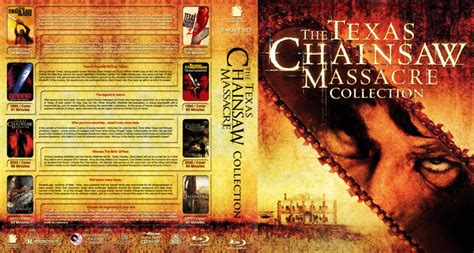 The Texas Chainsaw Massacre Collection R1 Custom Blu Ray Cover