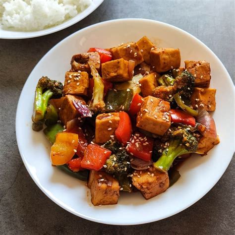 Sweet And Sour Tofu Easy And Tasty Vegan Asian Recipe