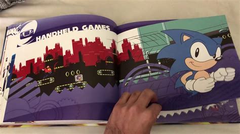 A Look At The History Of Sonic The Hedgehog Book Youtube