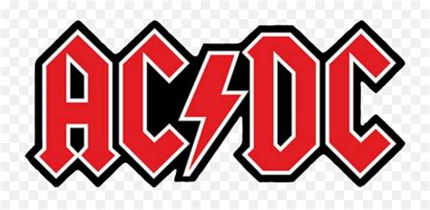 Acdc Logo Magnet Acdc Logo Acdc Band Stickers