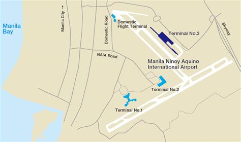 Manila International Airport Map