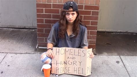 Would You Help A Homeless Teen Youtube