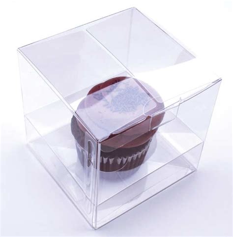 Clear Cupcake Box Includes Cupcake Insert