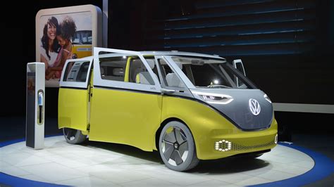 Volkswagen Gets A Charge Out Of Its Electric Microbus Concept