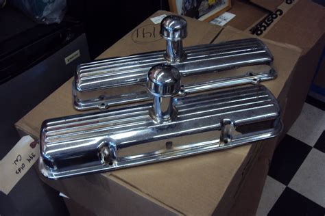 Olds Chrome 394 Valve Covers With Breathers Sold The Hamb