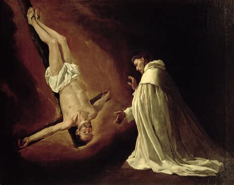 The crucifixion of saint peter is an oil painting that shares space with the famed conversion of saint paul, also created by. The Apparition of the St. Peter to St. Peter Nolasco | cbedel