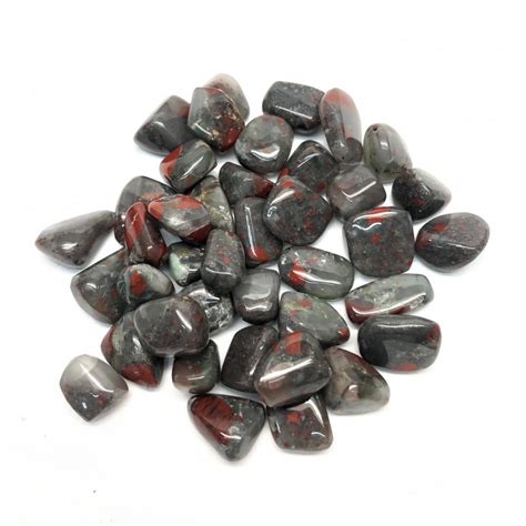 Tumbled African Bloodstone Africa Tumbled Stones African