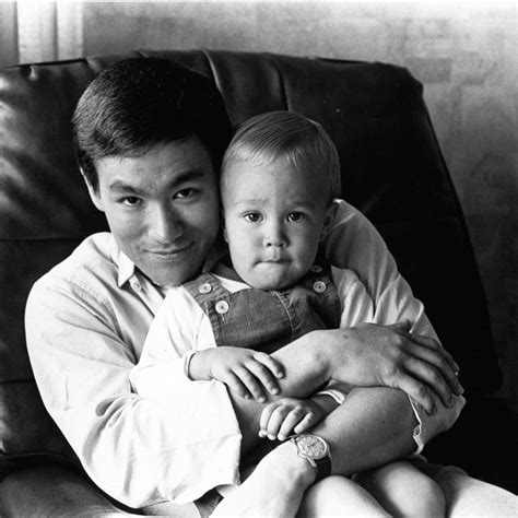 Since bruce lee's death, there has been some buzz about the cause. Bruce Lee & son, Brandon Lee circa 1966 : OldSchoolCool