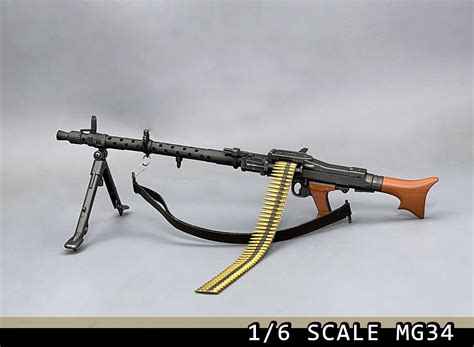 16 Scale Mg34 Machine Gun Fab Figures Create A Custom Action