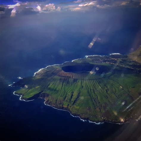 Vista Aérea Graciosa Fotos Da Ilha Graciosa Açores