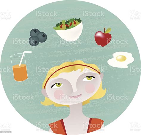 Healthy Choice Stock Illustration Download Image Now Healthy Eating