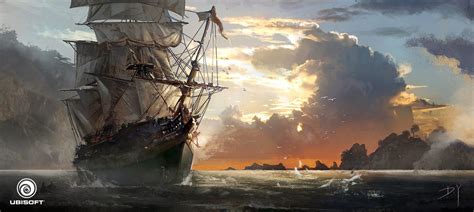 Assassins Creed Iv Black Flag Concept Art By Donglu Yu Concept Art World