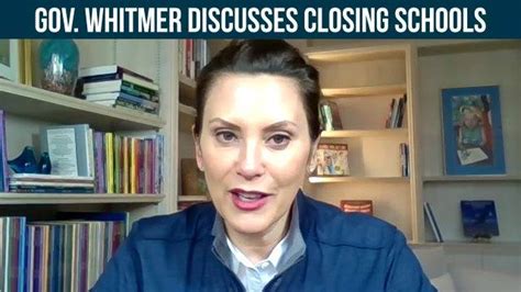 Gov Whitmer On Closing Schools Over Coronavirus Gov Gretchen