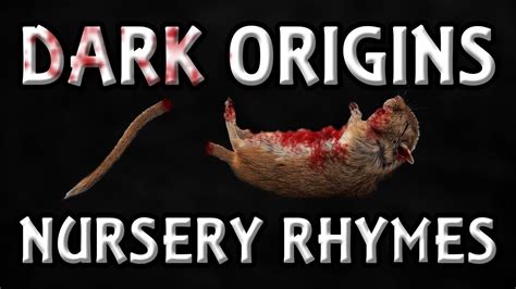 Top 5 Dark Origins Of Nursery Rhymes Origins Of Nursery Rhymes
