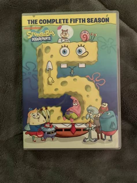 Spongebob Squarepants The Complete 5th Season Dvd 2012 4 Disc Set
