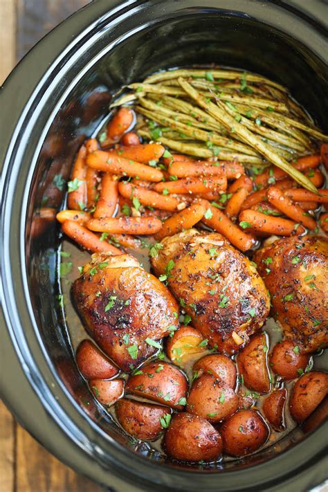 Honey Garlic Chicken Crockpot Recipe Allcreated