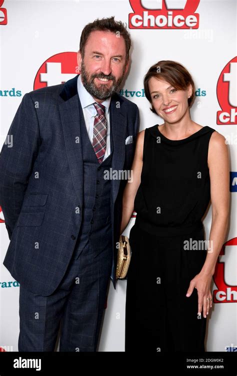 Lee Mack And Sally Bretton Attending The Tv Choice Awards 2018 Held At