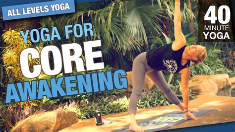 yoga for core awakening class five parks yoga youtube