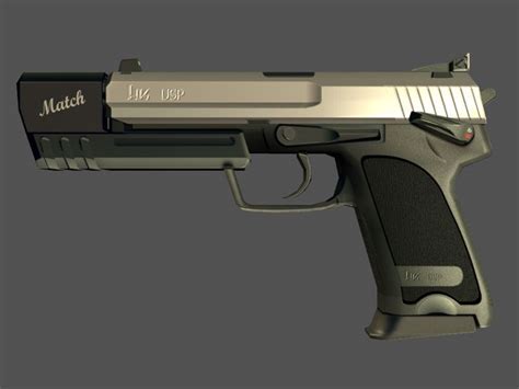 Heckler USP Match. Used in the Tomb Raider movies by Lara ...