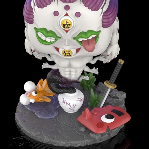 Lucian Bogdan Demon Slayer Upper 5 Gyokko Funko Pop Fanart