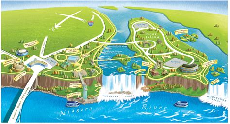 Tectonics Niagara Falls In New York Niagara Falls Niagara Falls Map