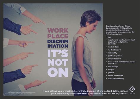 Workplace Discrimination Its Not On
