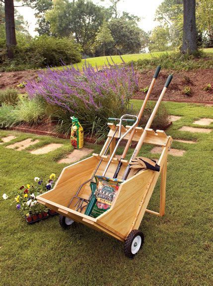 Wooden Garden Carts Plans Garden Design Ideas