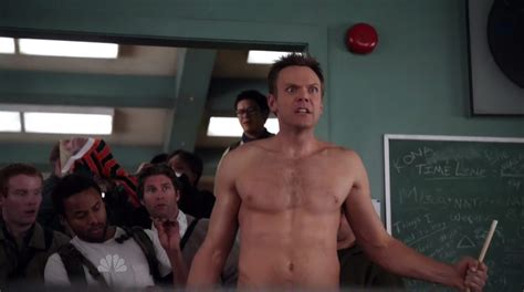 Joel Mchale On Community S E Shirtless Men At Groopii