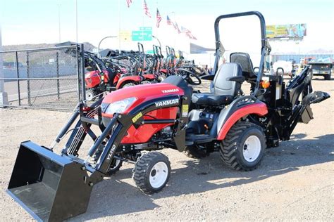 New 2018 Yanmar 221xh Tlb Workpro Series™ 22hp 4x4 Tractor With Heavy