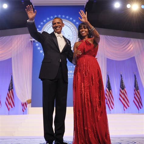 Behold A Lady Michelle Obama Stuns In Ruby Jason Wu Gown At The 2013