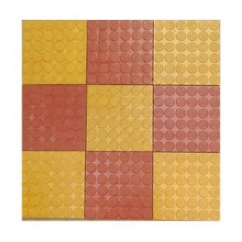 Unique Cement Chequered Tile Thickness 10 20 Mm Rs 25 Square Feet