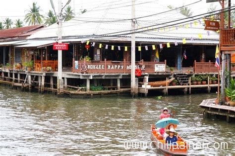 ตลาดน้ำดำเนินสะดวกเก่า เหล่าตั๊กลัก : Lao Tuk Luck Old Floating Market
