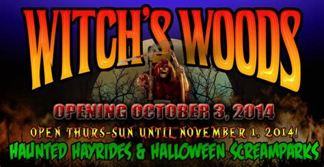 Witchs Woods Haunted Hayride And Halloween Screampark Haunted Hayride Witches Woods Hayride