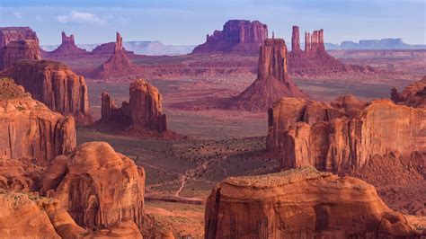 Monument Valley View From Hunts Mesa Utah National Park Trips