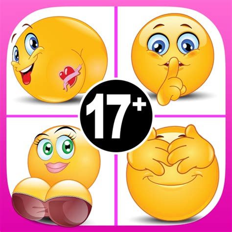 Adult Chat Stickers NEW Sexy Extra Rude Emoticons For Texting