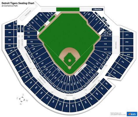 Detroit Tigers Seating Chart With Rows And Seat Numbers Review Home Decor